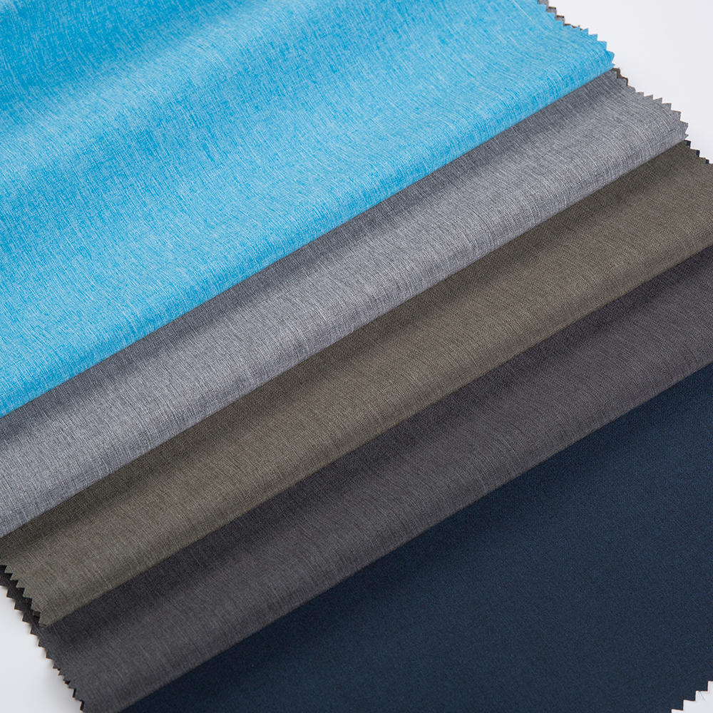 92%Polyester/8%Spandex Melange 4way stretch dyed fabric
