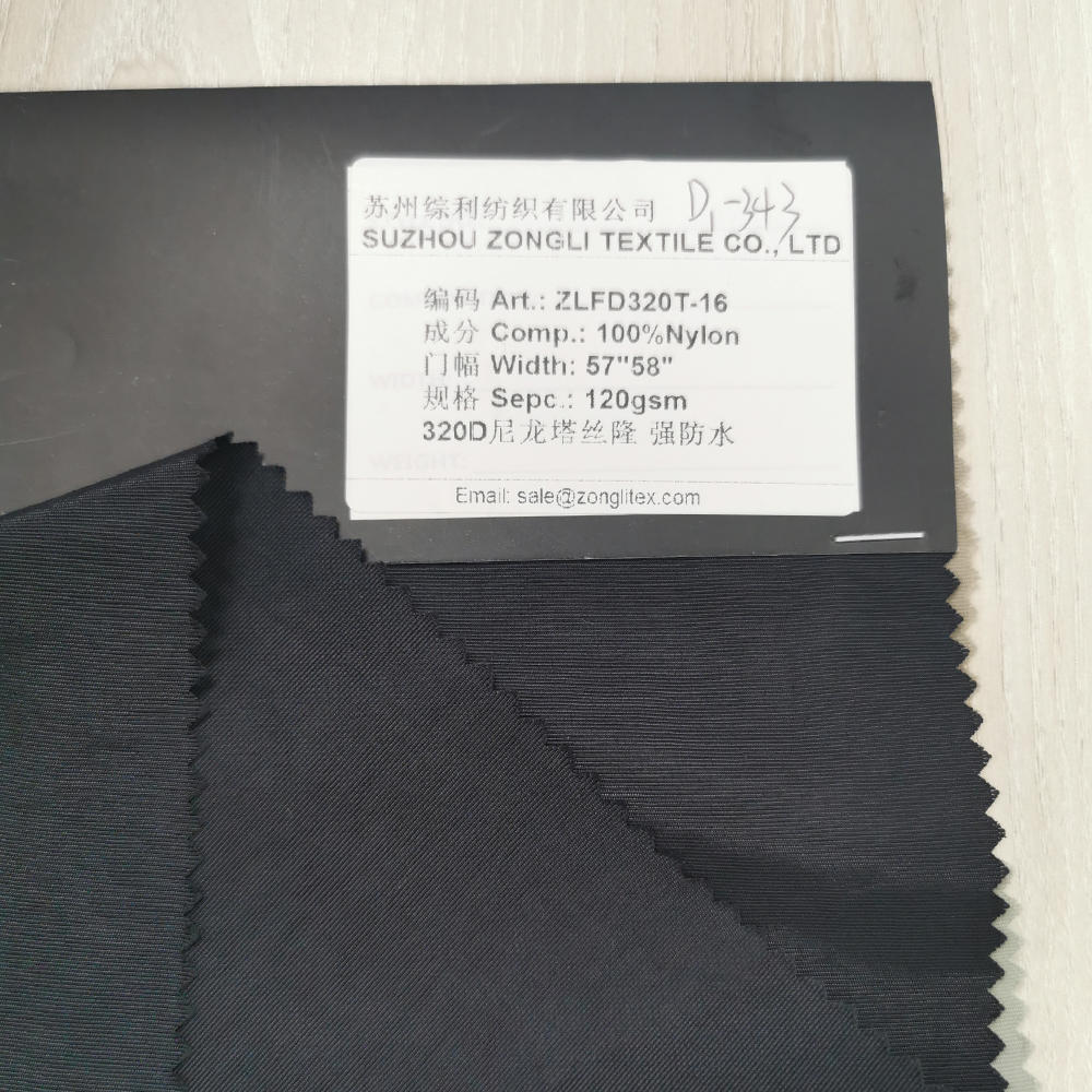 320D 100% nylon strong stripe waterproof taslon