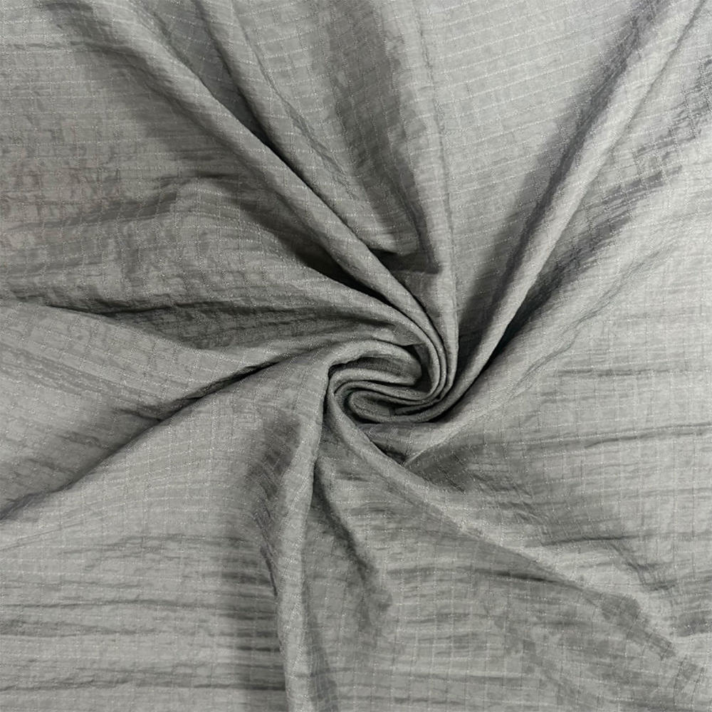 40D low stretch 100% nylon huafu ribstop fabric
